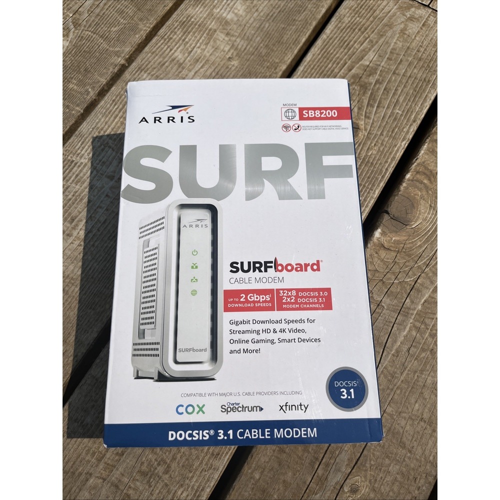 ARRIS SB8200 SURFboard DOCSIS 3.1 Cable Modem